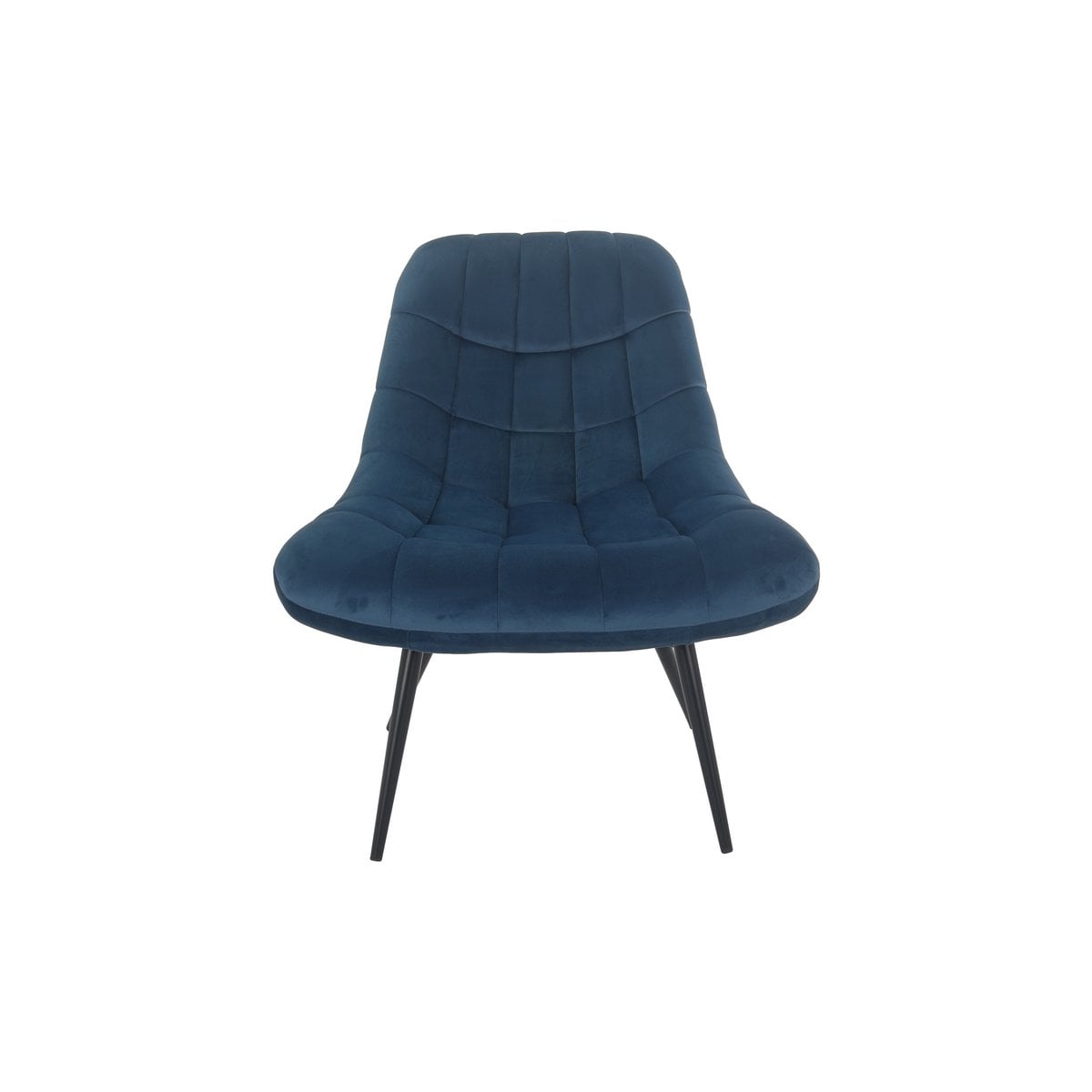 Fauteuil XXL blauw velours