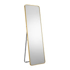 Spiegel 50x160 cm goud aluminium