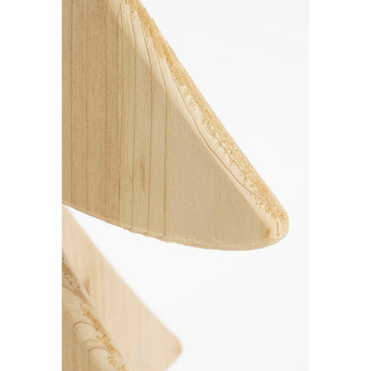 Kerstboom decoratie 78x36 cm dennenhout bruin