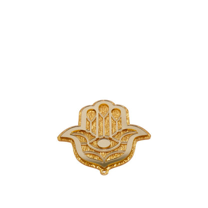 Golden decorative hand 9.7x11.3x0.5 cm