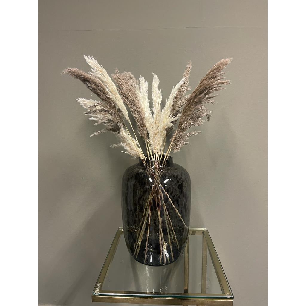 Vaas Cheetah Smoke 25x35 cm glas