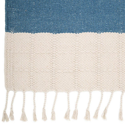 Kindertapijt 100x150 cm Lucia Bleu katoen gerecycled
