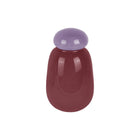 Vaas 22 cm rood glas
