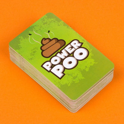 Kwartetspel Power-Poo 40 kaarten Engels