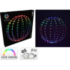 Lichtbol 50 cm RGB 224 LED colour changing