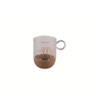 Mug in Glass Cork "Mr"