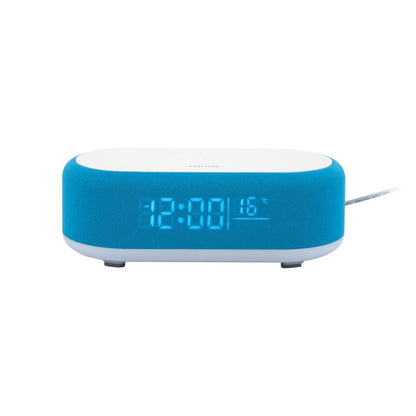 Wekker met draadloze telefoonoplader en Bluetooth