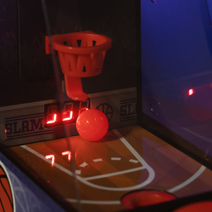 Basketbal arcadespel tafelmodel luchtgedreven
