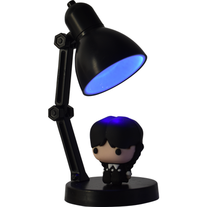 Wednesday Mini LED Lamp with Detachable Figure