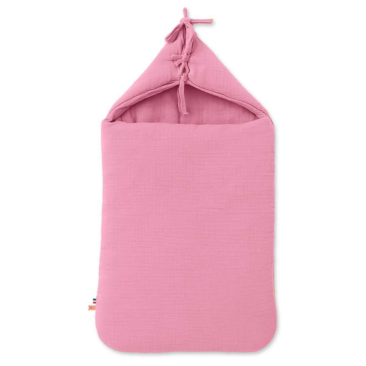 Babynestje biologisch katoen roze