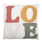 Cushion 45x45 cm White Synthetic