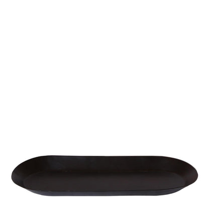 Dienblad ovaal 30x13x4 cm metaal