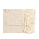 Bedsprei naturel zachte stof