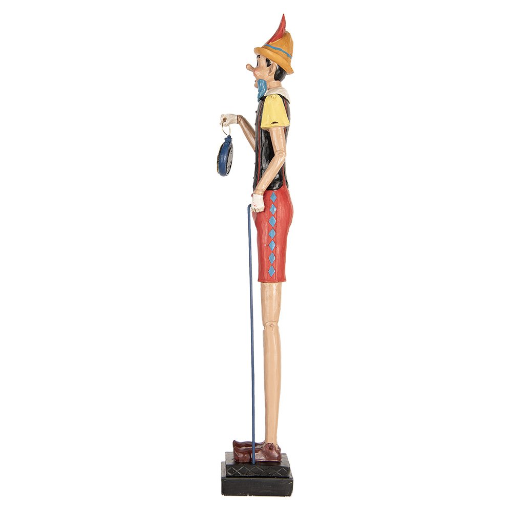 Beeld Pinokkio 68 cm beige kunststof