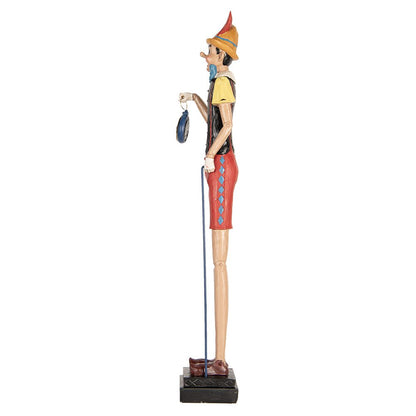 Beeld Pinokkio 68 cm beige kunststof