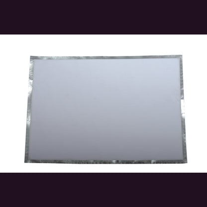 Wegwerpplaten Rol 32 Stuks 31,5x45 Cm Wit Zilveren Rand