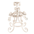 Kandelaar 43 cm beige metaal