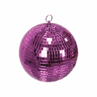 Kersthanger discobal foam roze 20x20x20 cm