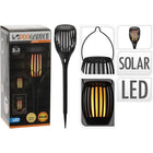 Tuinlamp fakkel solar led 47cm