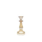 Small Amber Candlestick H21cm