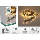 S.i.a. Treecluster Christmas Tree Lights - 576 LED - Warm White