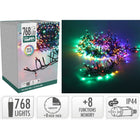 S.i.a. Treecluster Christmas Tree Lighting - 768 LED - Multicolor