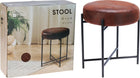 Trends4You Side Stool - Round - Metal Base