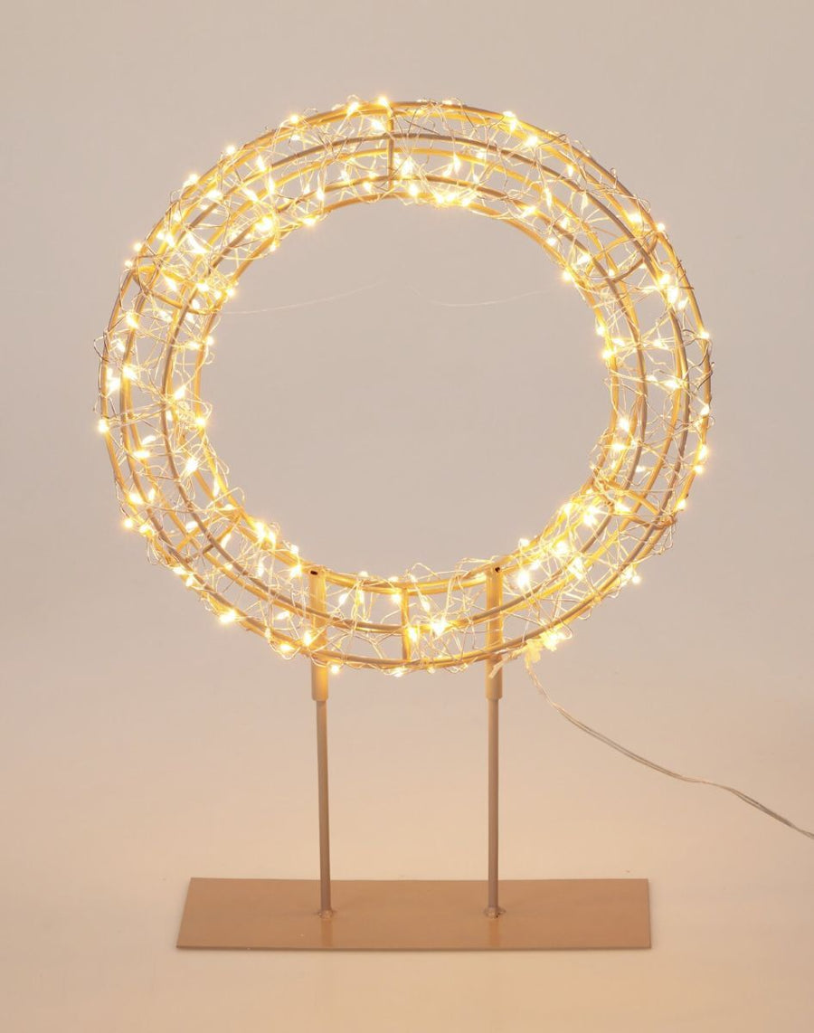 Kerstring Op Standaard - 42 Cm
