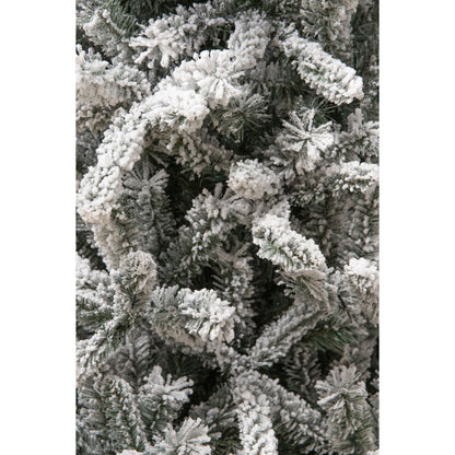 Kunstkerstboom Snowdon H185 x Ø117 cm groen frosted