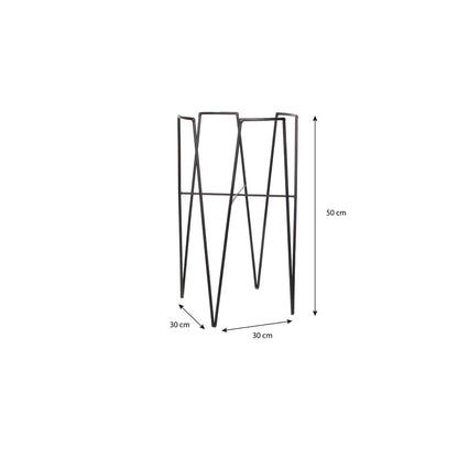 Plant Stand Blom Black