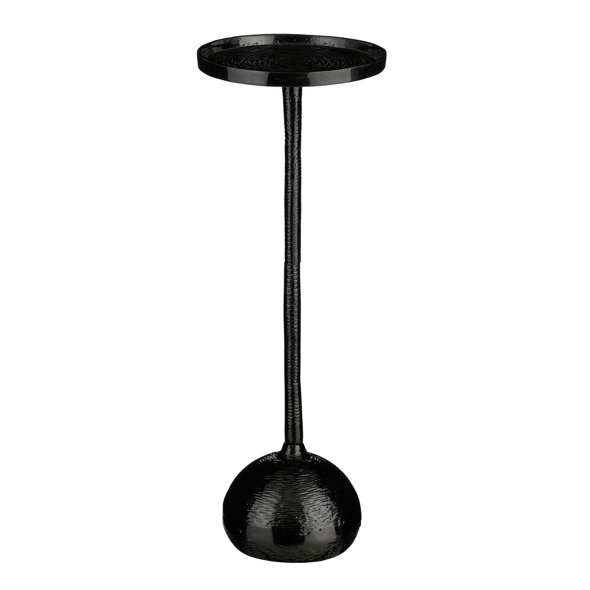 Colin Bijzettafel Hoogte 68 cm Gerecycled Aluminium Zwart FSC