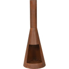 Tuinhaard 35x100 cm roestbruin