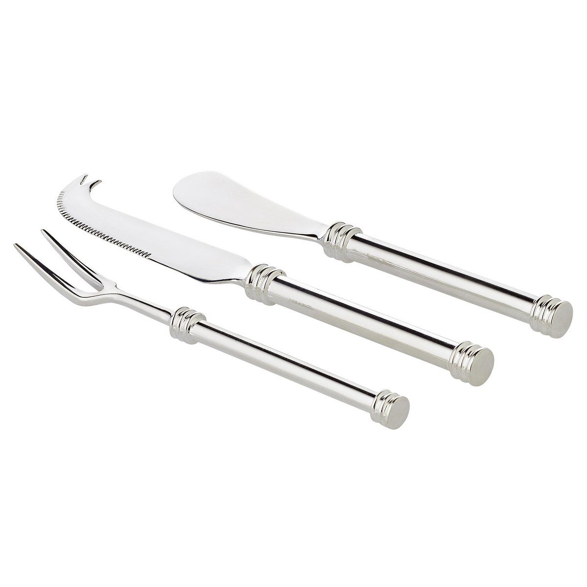 Serveerset 3-delig verzilverd 16 cm