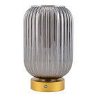 Ackitical Lamp "Luise" gold, classic, gold, with integrated LED, warm white