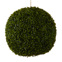 Outdoor Hanging Artificial Boxwood Ball 45 cm Green
