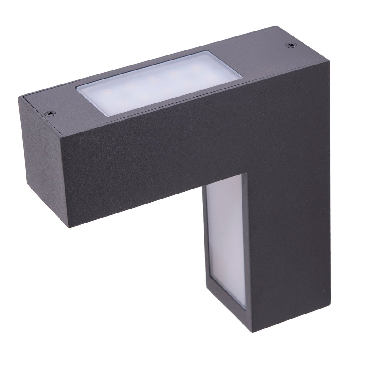 Led wandlamp Angus 5x15x15 cm antraciet