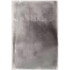 Vloerkleed grijs 160x230 cm hoogpolig faux fur