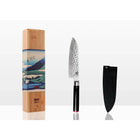 Santoku mes 180 mm Japans 440C staal