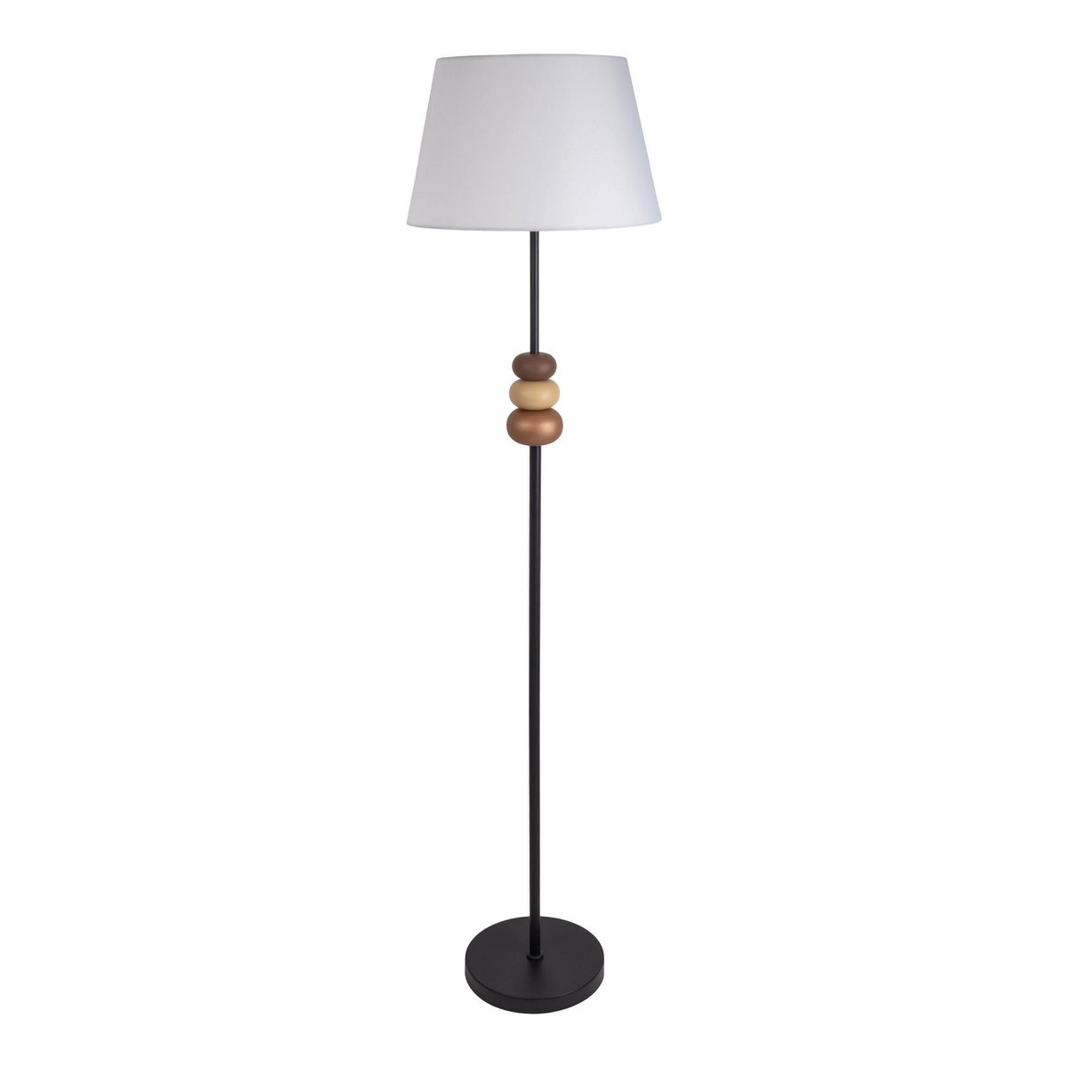 Staande lamp Elina 155 cm metaal zwart