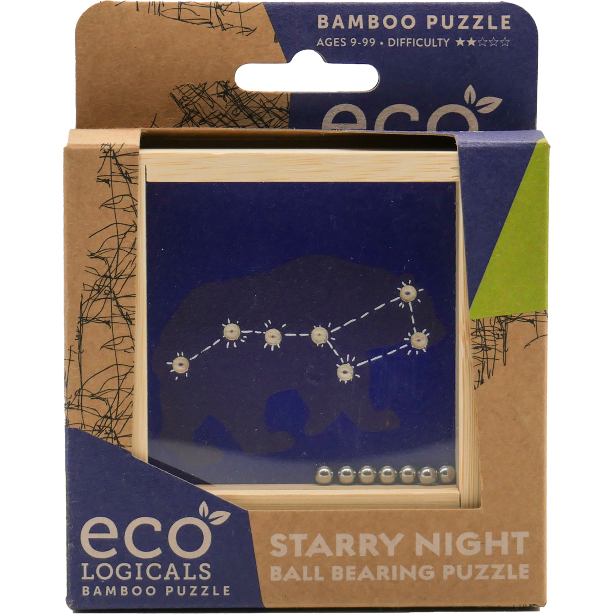 Balpuzzel bamboe Starry Night