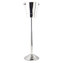Champagne-emmer met voet H84 cm roestvrij staal