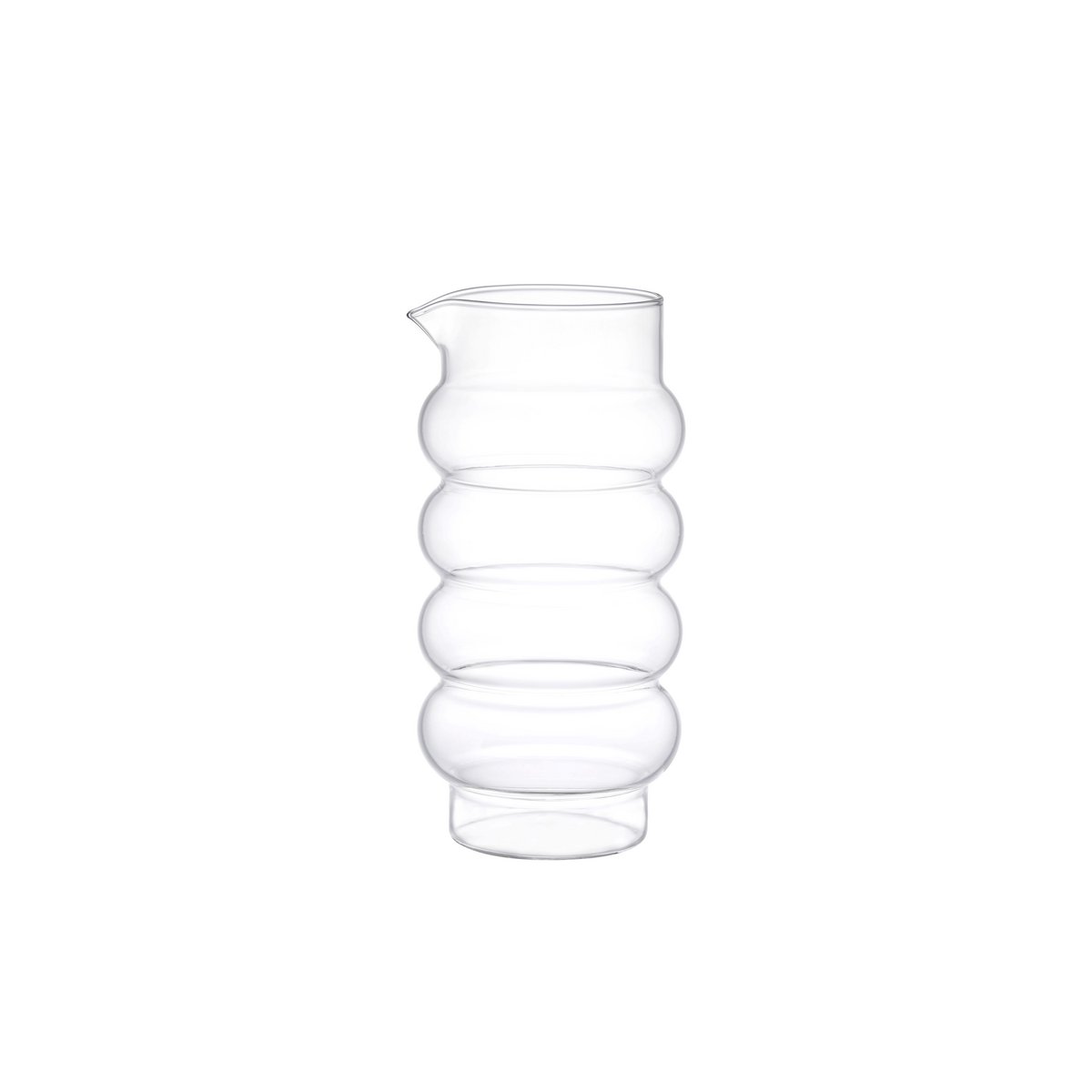 BUBBLE GLASS JUG 650ML