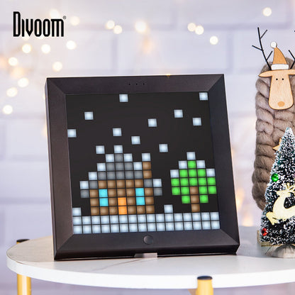 Divoom Pixoo pixel display zwart
