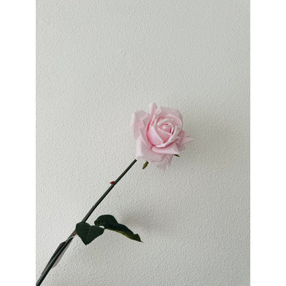 Kunstbloemen rozen 72 cm lichtroze 2 stuks