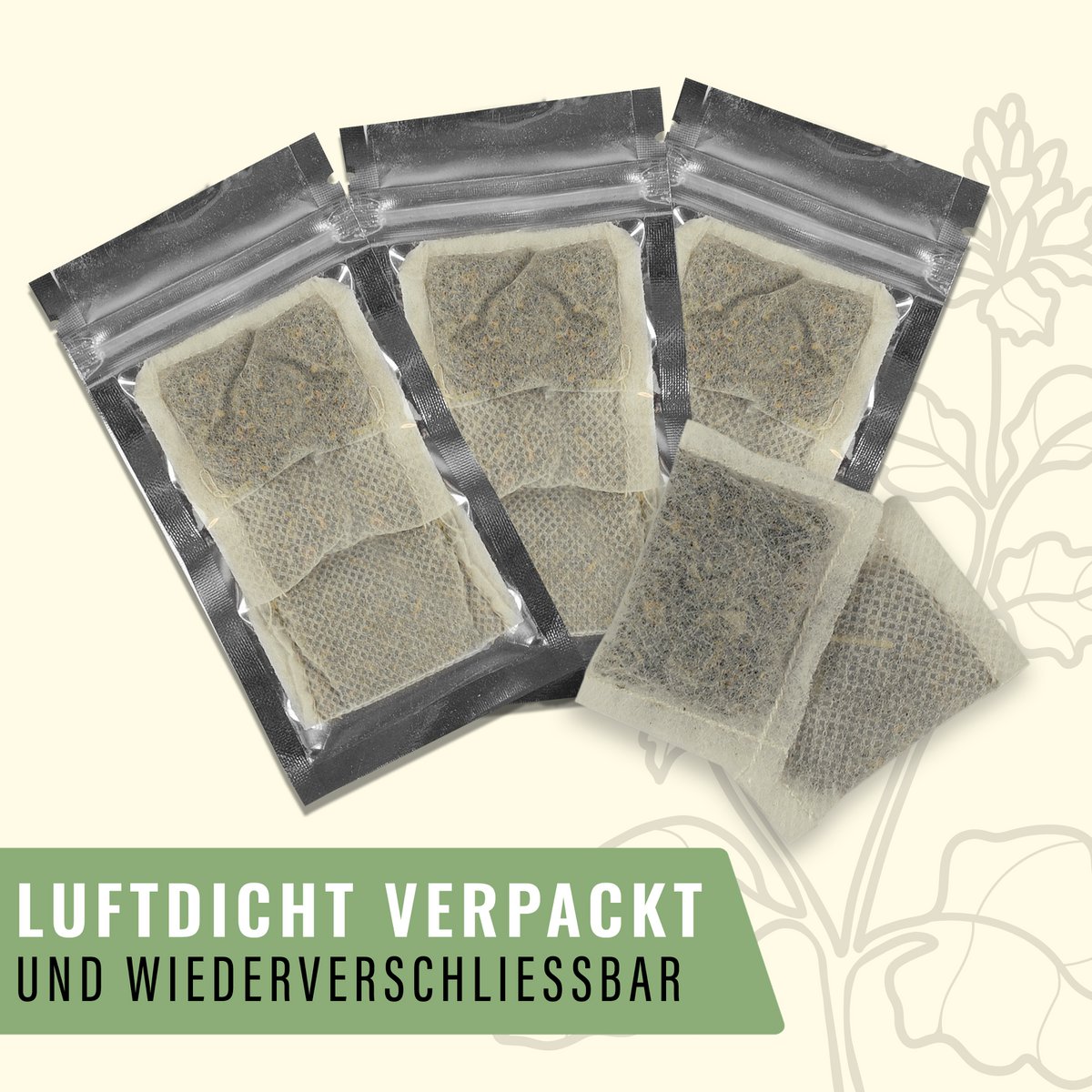 Kattenkruid of valeriaan refill zakjes 18 stuks
