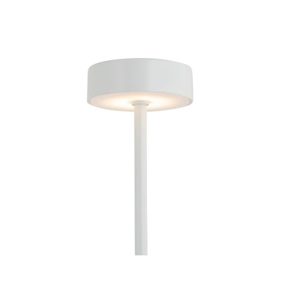 Tafellamp Ganar 38 cm wit ijzer