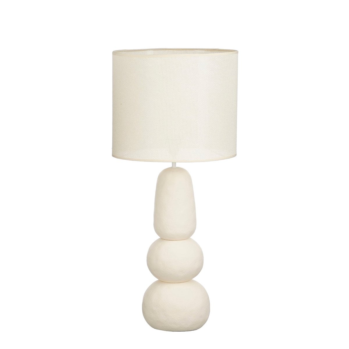 Tafellamp Menko 84x38 cm keramiek crème
