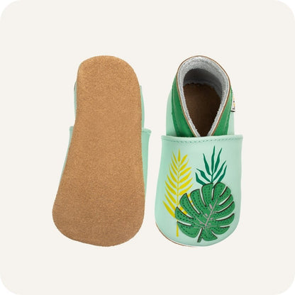 Soft leather baby shoes Cardinal Tropical