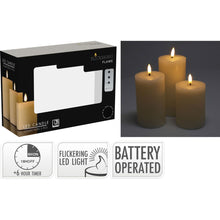 Ledkaarsen Met Afstandsbediening - Timer - Ivoorkleur