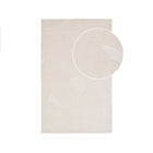 Vloerkleed wol 160x230 cm ivoor beige